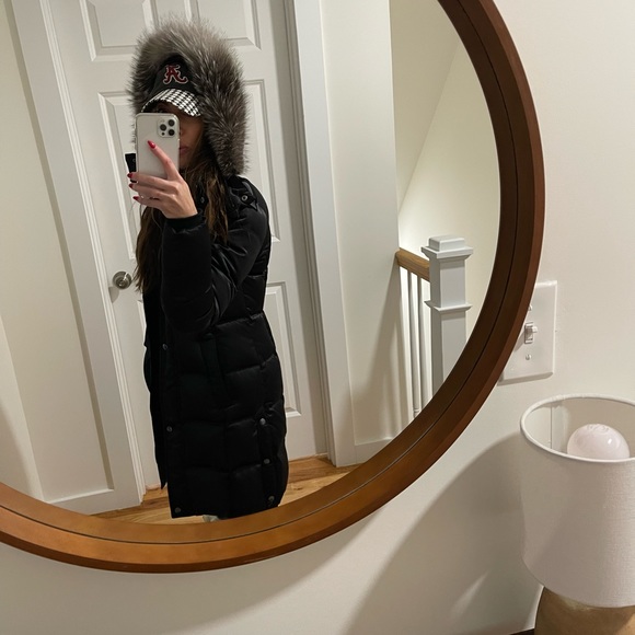 Andrew Marc - Montclair style puffer jacket fur hood - Picture 4 of 9